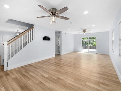 Primary bedroom at 3803 Wilson St - 3 bed 3 bath home