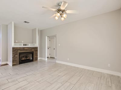 Living area - 3805 Mankins Way Living area at 3805 Mankins Way - 4 bed 3 bath home