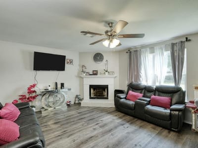 Primary bedroom at 3808 Julianas Way - 4 bed 2 bath home