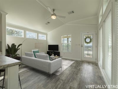 Primary bedroom at 3810 County Road 410 - 1 bed 1 bath home
