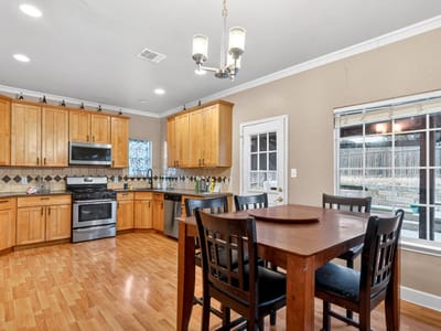 Primary bedroom at 3811 Hawk View St - 3 bed 2 bath home