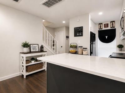 Kitchen at 3814 Southway Dr Unit #D - 2 bed 1 bath home