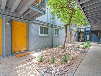 Primary bedroom at 3815 Guadalupe ST Unit #112 - 1 bed 1 bath home
