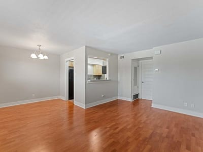 Living area at 3815 Guadalupe ST Unit #303 - 1 bed 1 bath home