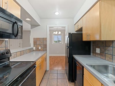 Primary bedroom at 3815 Guadalupe ST Unit #303 - 1 bed 1 bath home