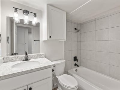 Primary bedroom at 3819 Southway Dr Unit #208 - City Scene Apartments, Austin, TX
