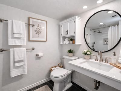 Primary bedroom at 3840 Far West Blvd Unit #101 - 2 bed 1 bath home