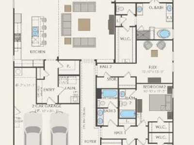 Kitchen at 390 Muddy Creek Way - 4 bed 3 bath home