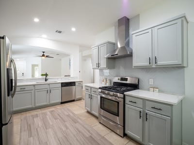 Living area at 3900 Sojourner ST - 4 bed 2 bath home