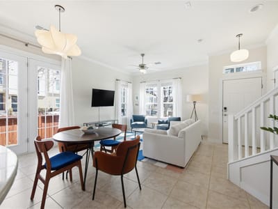 Primary bedroom at 3900 Threadgill St Unit #2 - 3 bed 2 bath home