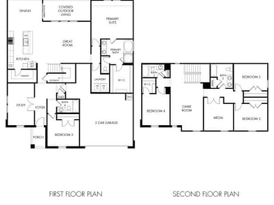 Living area at 391 Old Town RD - 5 bed 4 bath home