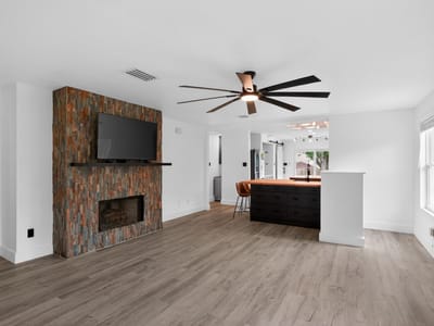 Living area at 3911 Haleys WAY - 3 bed 2 bath home