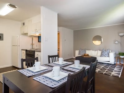 Kitchen at 3914 Avenue D Unit #105 - 1 bed 1 bath home
