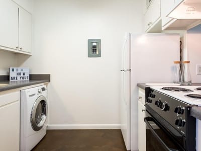 Primary bedroom at 3914 Avenue D Unit #105 - 1 bed 1 bath home