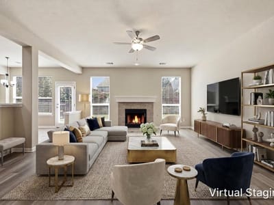 Living area at 3922 Blue Monster CV - 5 bed 2 bath home