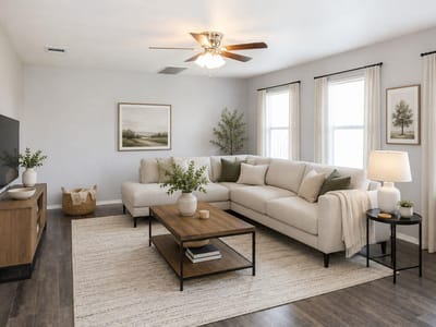 Living area at 3931 Bonnie LN - 3 bed 2 bath home