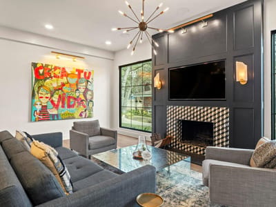 Living area at 3952 Far West Blvd - 5 bed 4 bath home