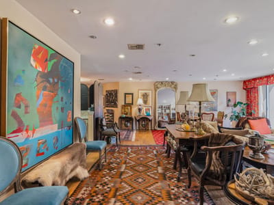 Living area at 40 N Interstate 35 Hwy N Unit #1B3 - 4 bed 2 bath home