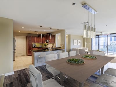 Kitchen at 40 N Interstate 35 Unit #6D3 - 2 bed 2 bath home