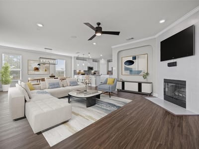 Living area at 400 Conchillos DR - 4 bed 2 bath home