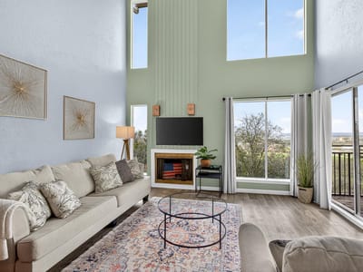 Living area at 400 Hi There Unit #104 - 3 bed 2 bath home