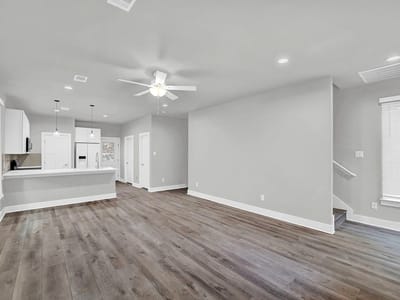 Living area at 400 Shady Bluff DR - 3 bed 2 bath home