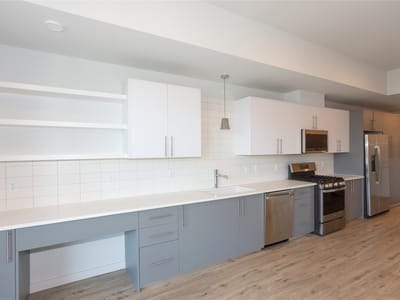 Primary bedroom at 4004 Banister LN Unit #208 - 2 bed 1 bath home