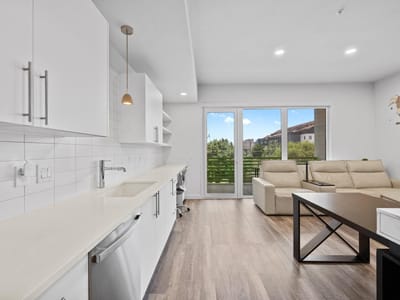 Kitchen at 4004 Banister LN Unit #209 - 1 bed 1 bath home