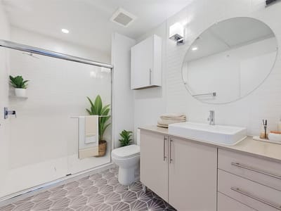 Bathroom at 4004 Banister LN Unit #303 - 1 bed 1 bath home