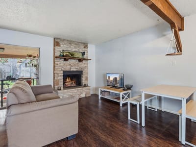 Kitchen at 4008 Cima Serena DR Unit #A/B - Austin Woods Amd, Austin, TX