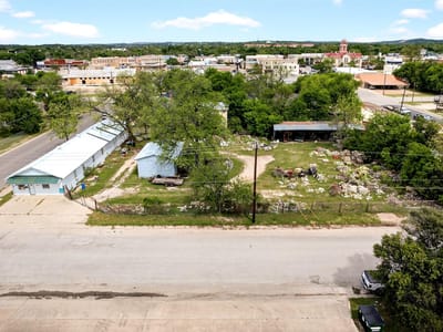 Primary bedroom at 401 E 6th St - Old Town, Lampasas, TX
