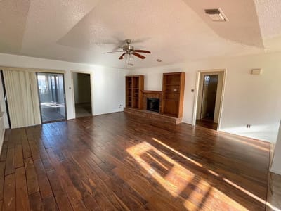 Living area at 401 Highridge CV - 3 bed 2 bath home