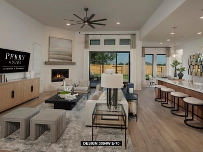 Primary bedroom at 401 Prickly Poppy WAY - 4 bed 3 bath home