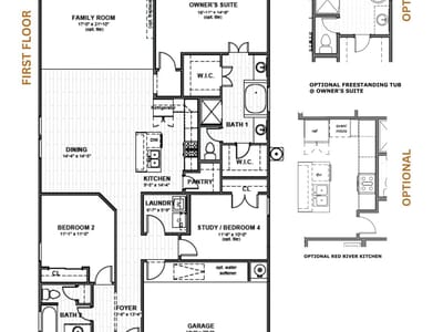 Property photo 2 at 401 Stellar Wind DR - 3 bed 2 bath home