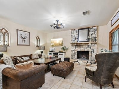 Primary bedroom at 4014 FM 713 - 4 bed 3 bath home