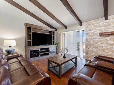 Living area at 402 Hi Stirrup Unit #E4 - 3 bed 2 bath home