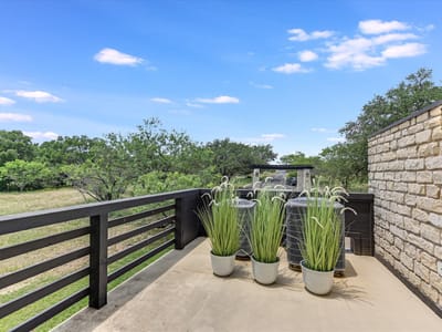 Living area at 402 Lost Echo Unit #8 - 3 bed 3 bath home