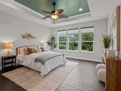 Primary bedroom at 402 Old Blue Mountain LN - 2 bed 2 bath home