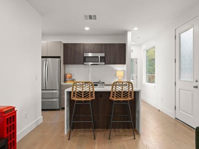 Kitchen at 403 MIDDLE LN Unit #B - 3 bed 2 bath home