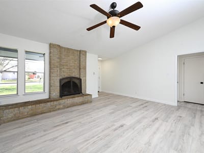 Primary bedroom at 404 Northwood Dr - 3 bed 2 bath home