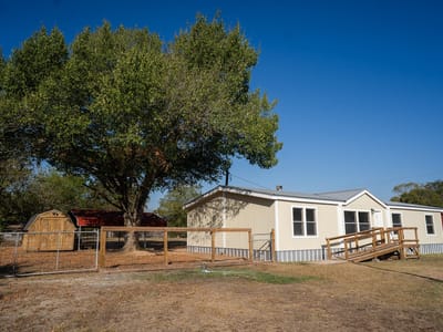 Primary bedroom at 404 S Mill St - 3 bed 2 bath home
