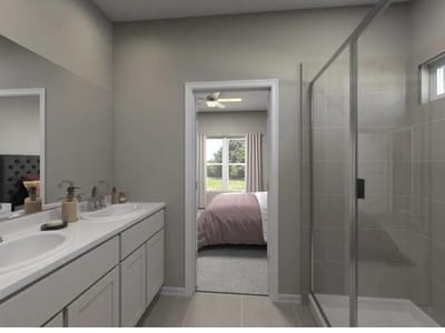 Bathroom at 405 Wild Spur LN - 4 bed 2 bath home