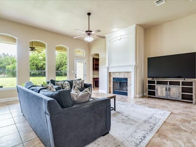 Primary bedroom at 406 Ledge Stone DR - 4 bed 3 bath home