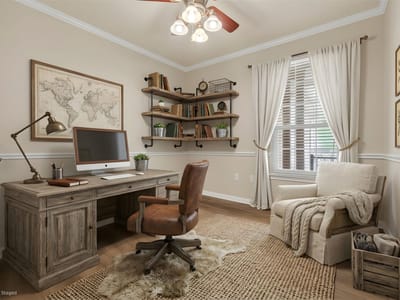 Primary bedroom at 409 Rio Grande Loop - 3 bed 2 bath home