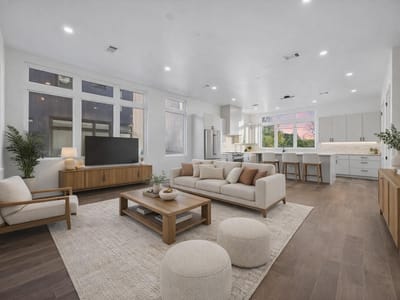 Living area at 4101 Menchaca RD Unit #104 - 3 bed 3 bath home