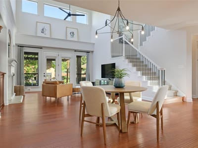 Living area at 4102 Grand Vista CIR - 4 bed 2 bath home