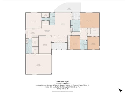 Kitchen at 4108 Briar Cliff RD - 4 bed 3 bath home