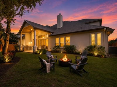 Primary bedroom at 4115 Percheron BND - 5 bed 5 bath home