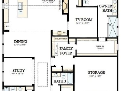 Photo 2 of 22 at 412 Spanish Clover TRL - 3 bed 3 bath home