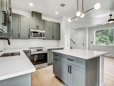 Bathroom at 4127 E 12th St Unit #3 - 3 bed 2 bath home
